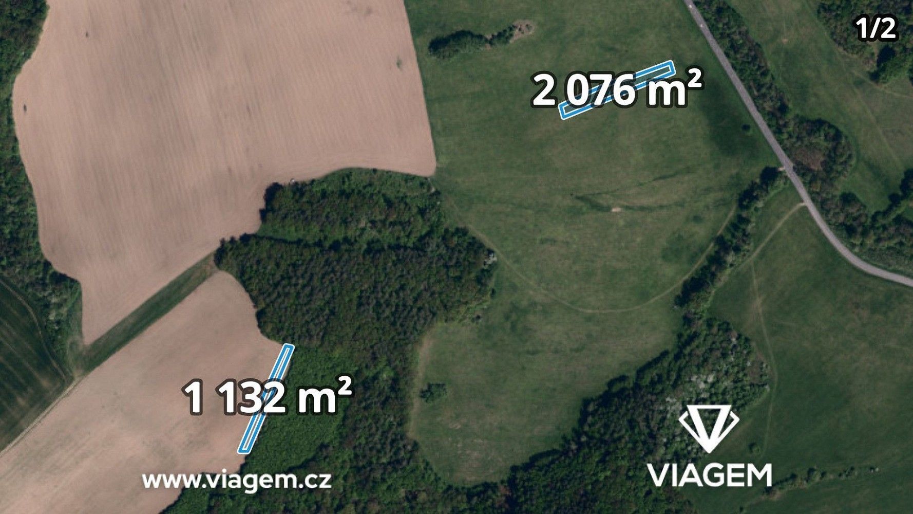 Zemědělské pozemky, Kaňovice, okres Zlín, Zlínský kraj