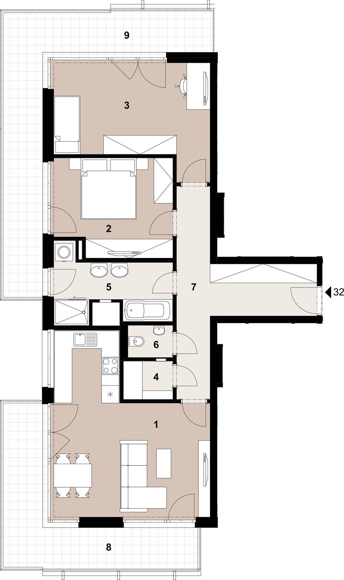 Prodej byt 3+kk - Penízovková, Praha, 85 m²