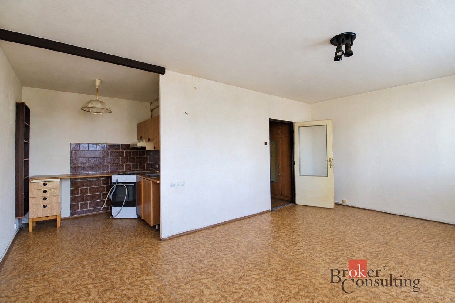 Byt 1+kk, 35 m²