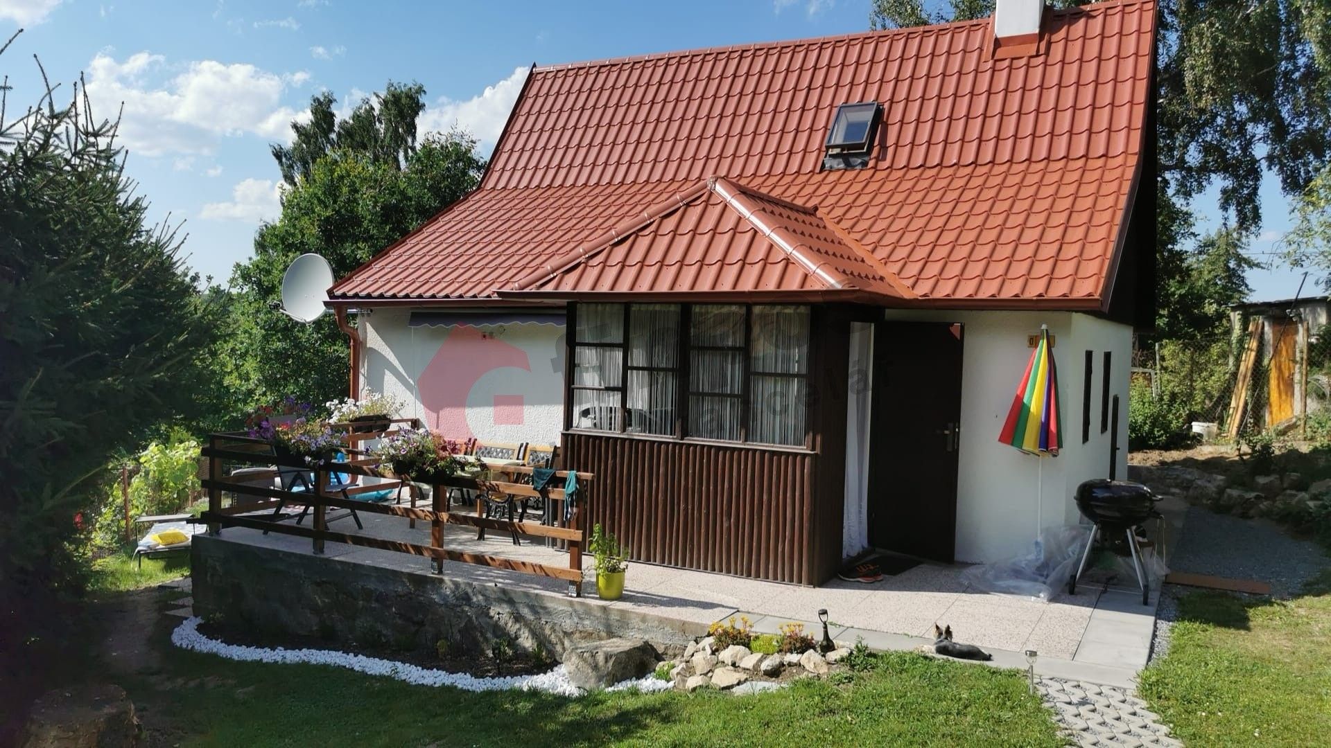 Chaty, Postupice Lhota Veselka, 80 m²