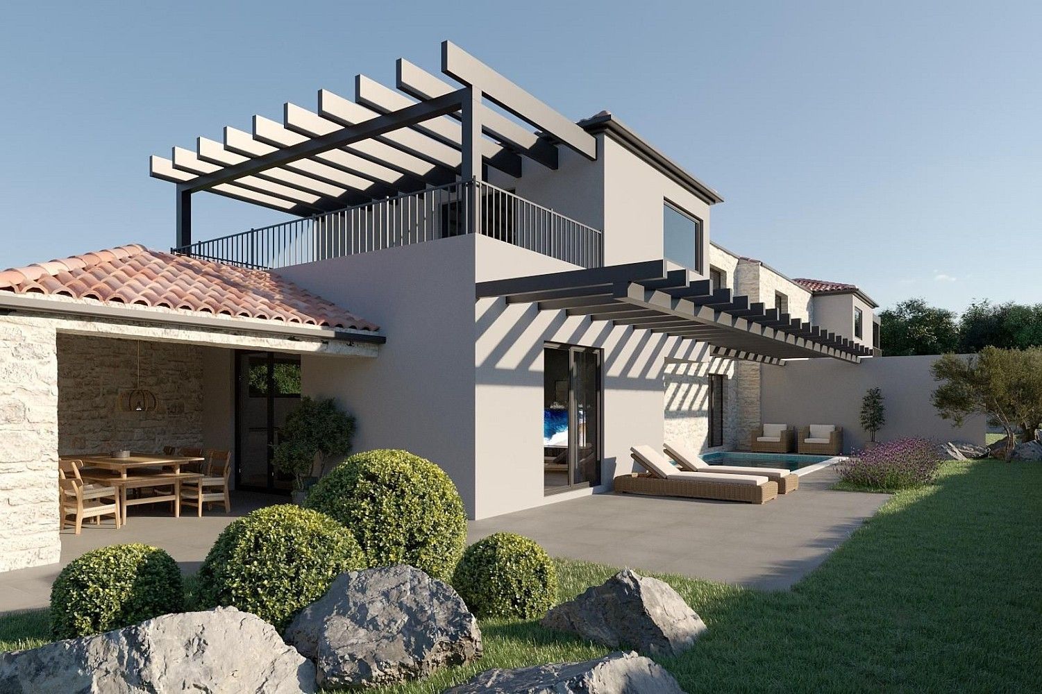 Prodej rodinný dům - Ližnjan, HR, 140 m² - 2