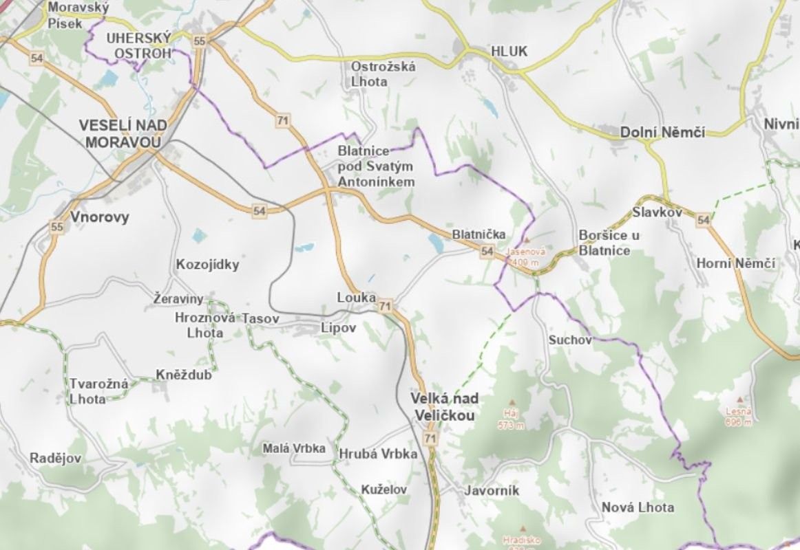 Louka · 3 797 m² · Louka - 3