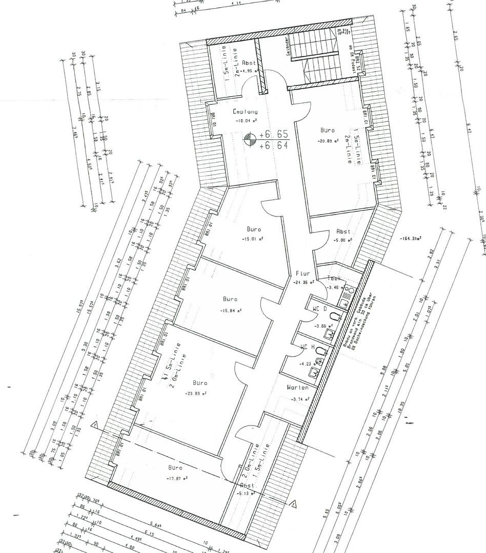 Kanceláře, Turn-Vater-Jahn Str., , Durynsko, 185 m² - 1