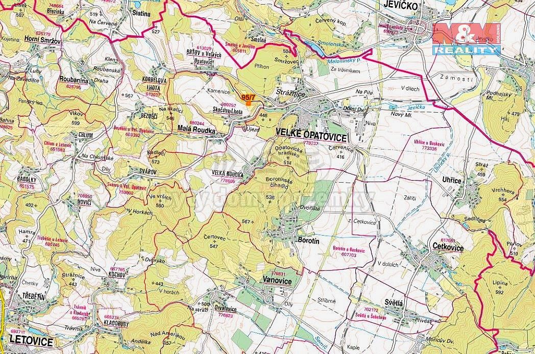 Prodej les - Malá Roudka - Skočova Lhota, okres Blansko, Jihomoravský kraj - 5
