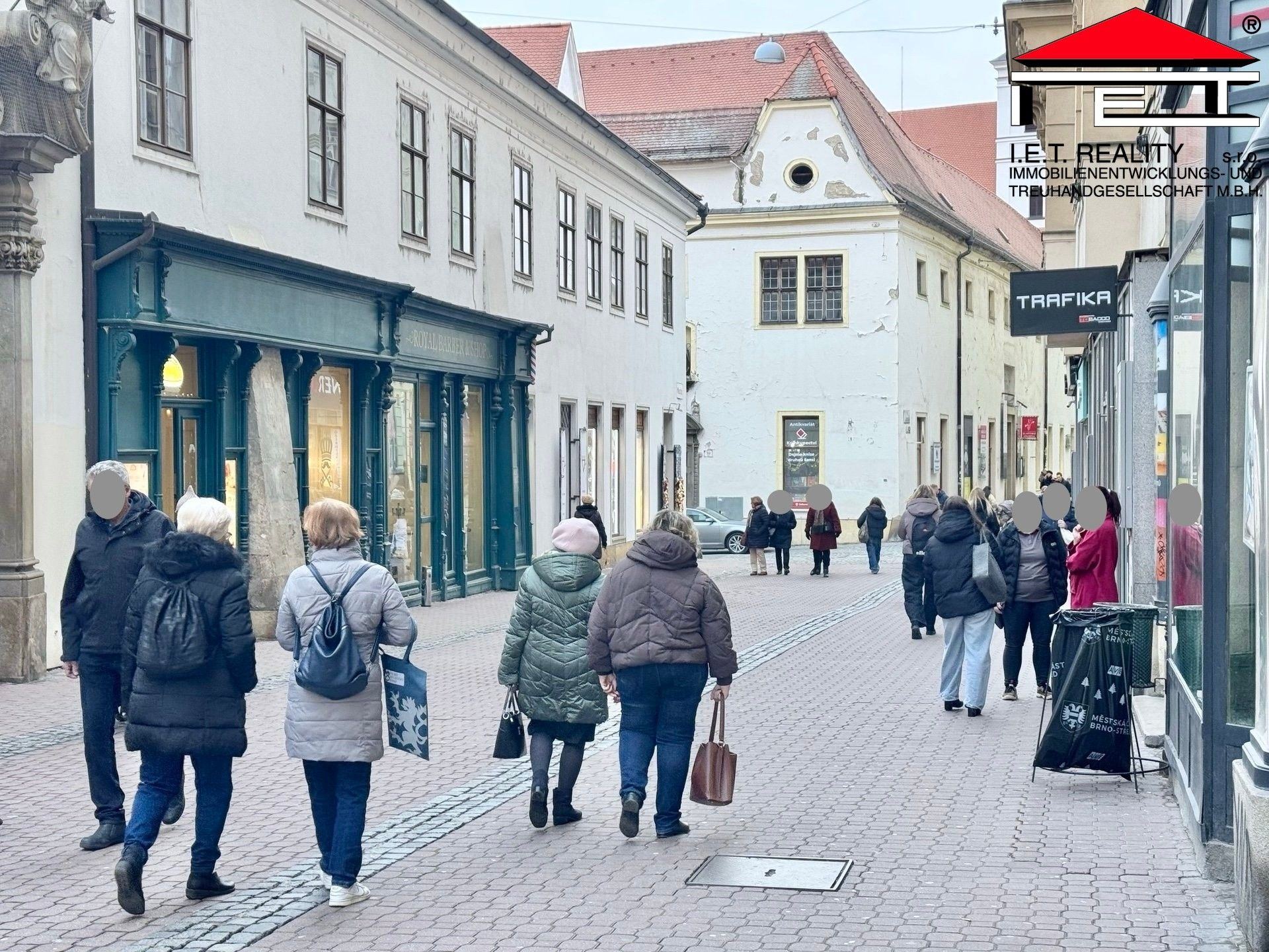 Obchodní prostory, Minoritská, Brno, 26 m²