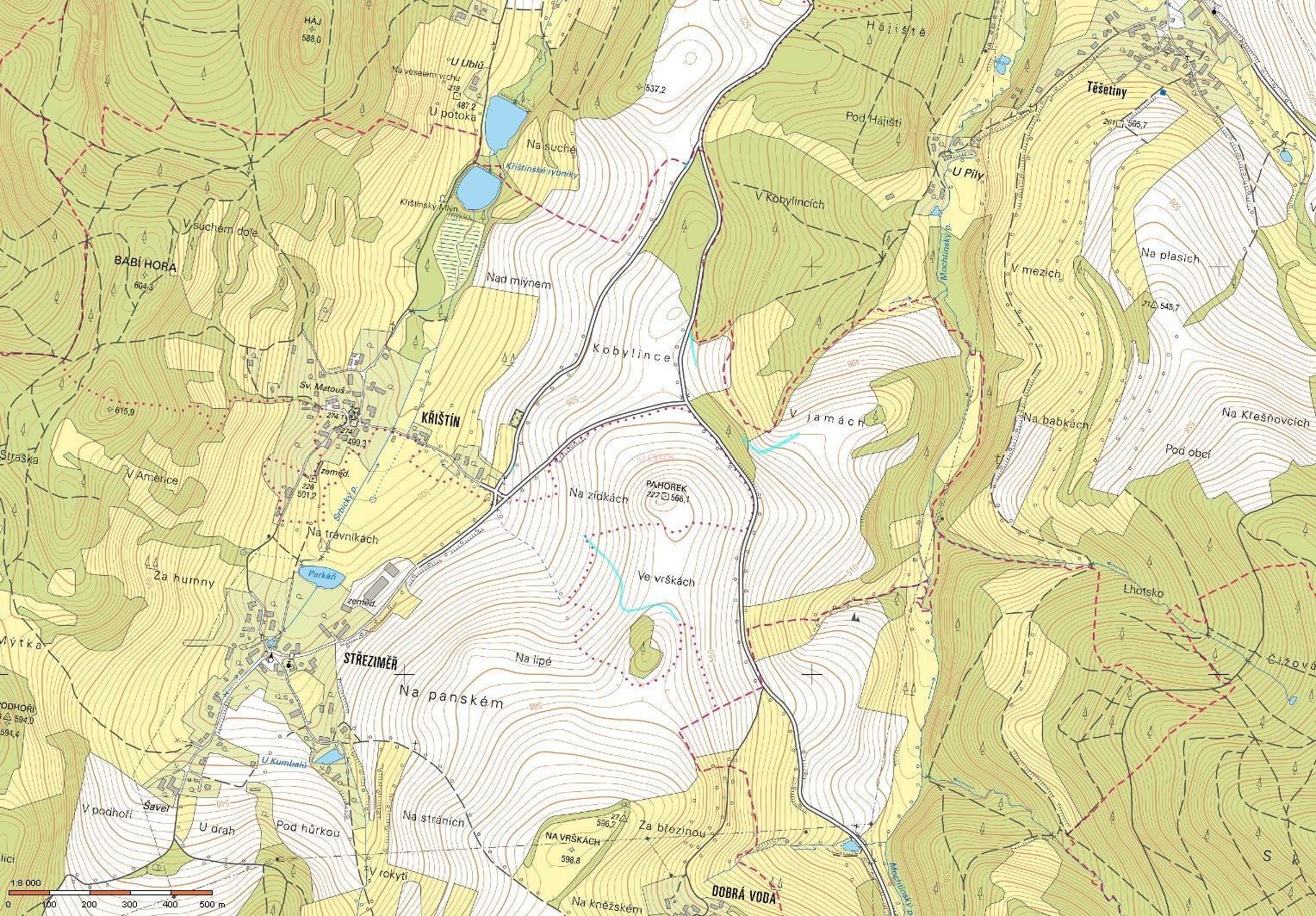 Zemědělský pozemek · 2 509 m² · Křištín, Klatovy - 3