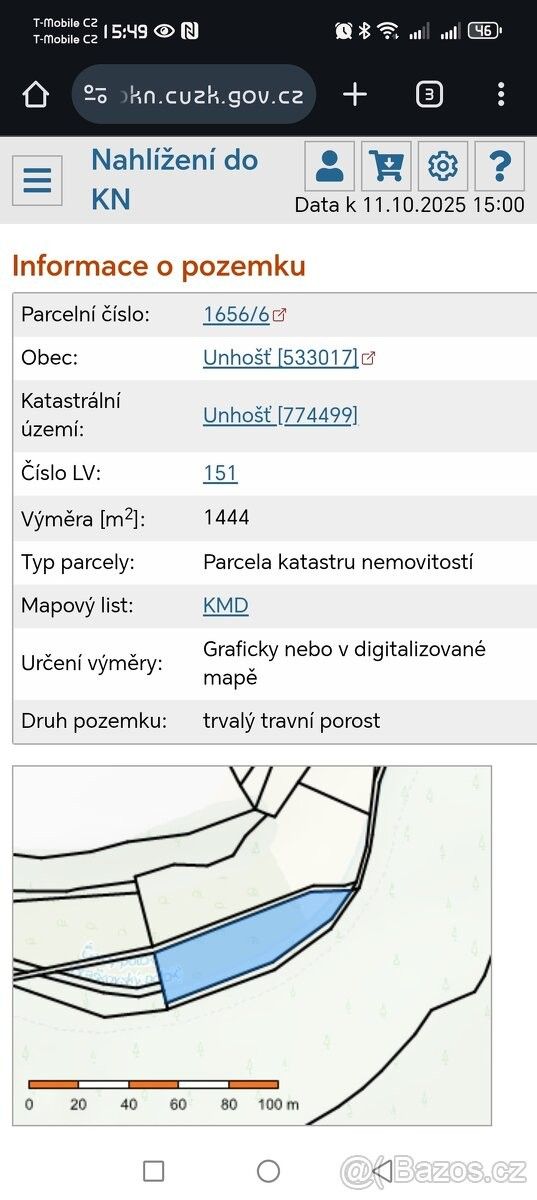 Prodej pozemek pro bydlení - Chrášťany, 270 01