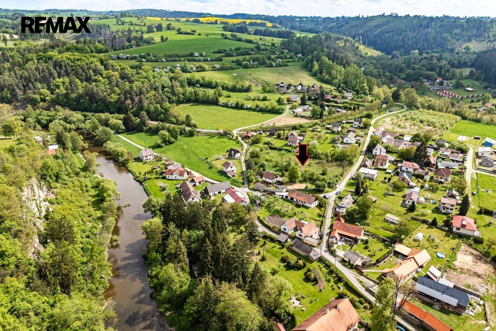 Pozemky pro bydlení, Vlastějovice Budčice, 800 m² - 1