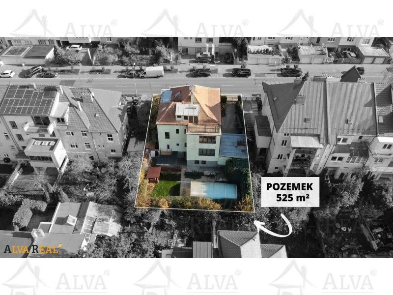 Prodej vila - Březinova 757, Brno Žabovřesky, 354 m² - 2