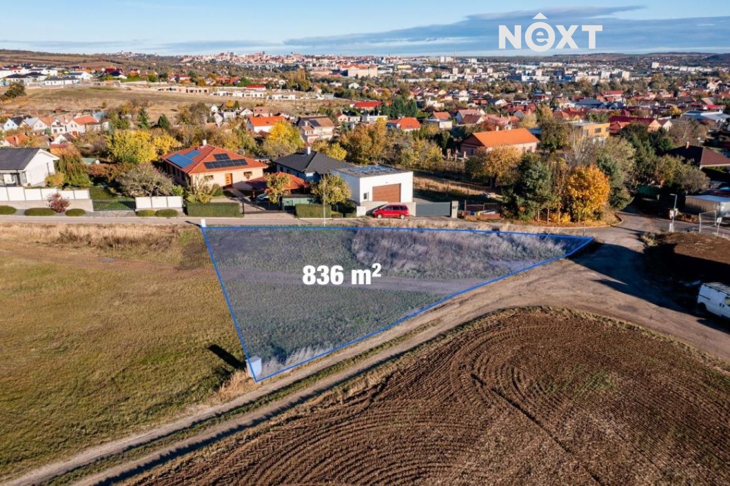Prodej pozemek pro bydlení - Nový Šaldorf,Sedlešovice,Znojmo,Jihomoravský kraj, 836 m²