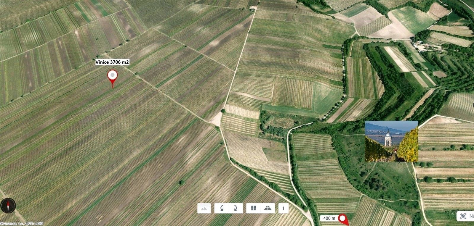 Prodej zemědělský pozemek - Velké Bílovice