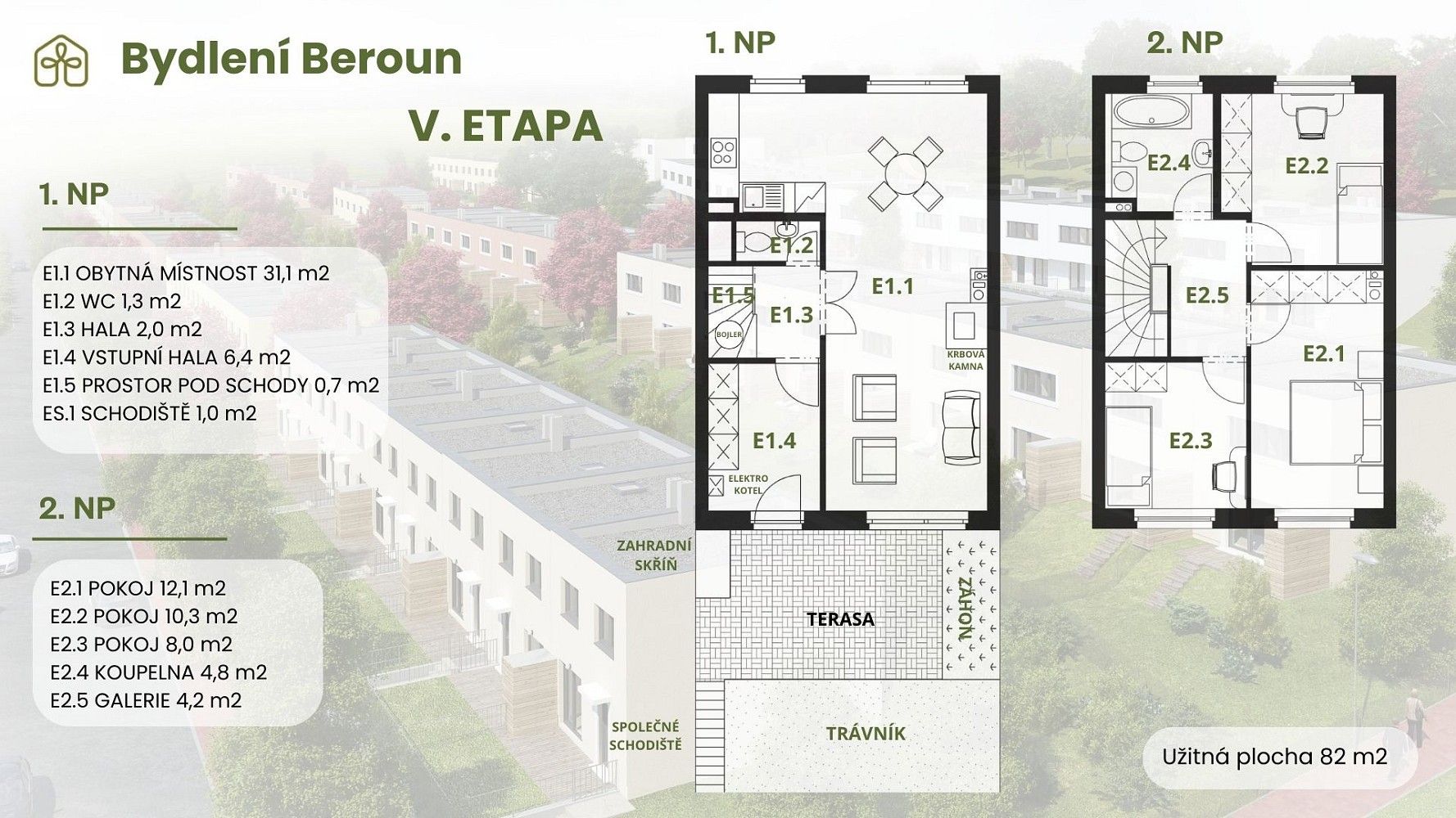 Byt 4+kk · 82,5 m² · Králův Dvůr, okres Beroun, Středočeský kraj - 4