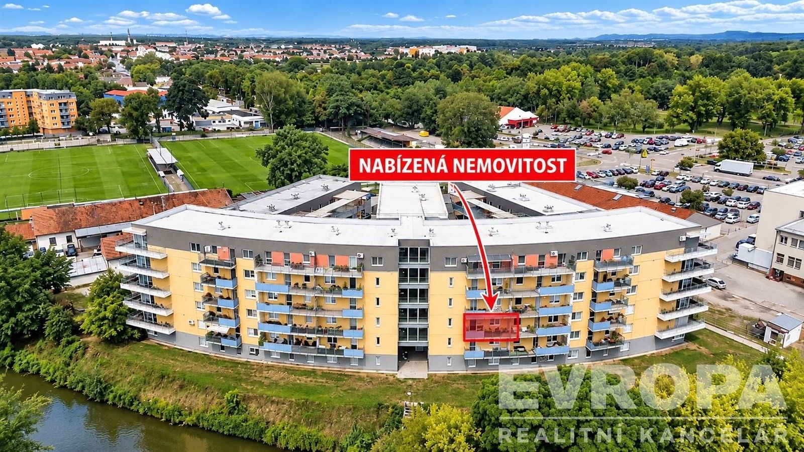 Byt 2+kk · 48 m² · třída 1. máje  , Břeclav - 3