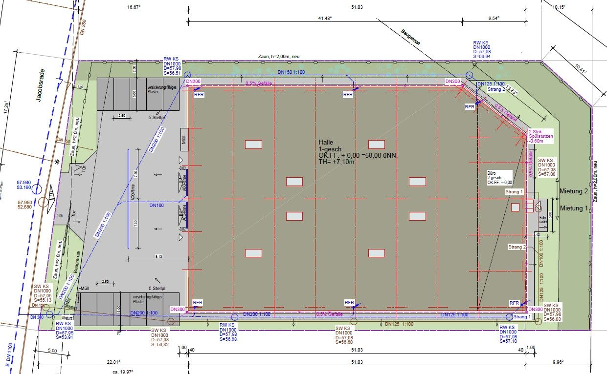 Obchodní prostory, , Šlesvicko-Holštýnsko, 1 786 m² - 2