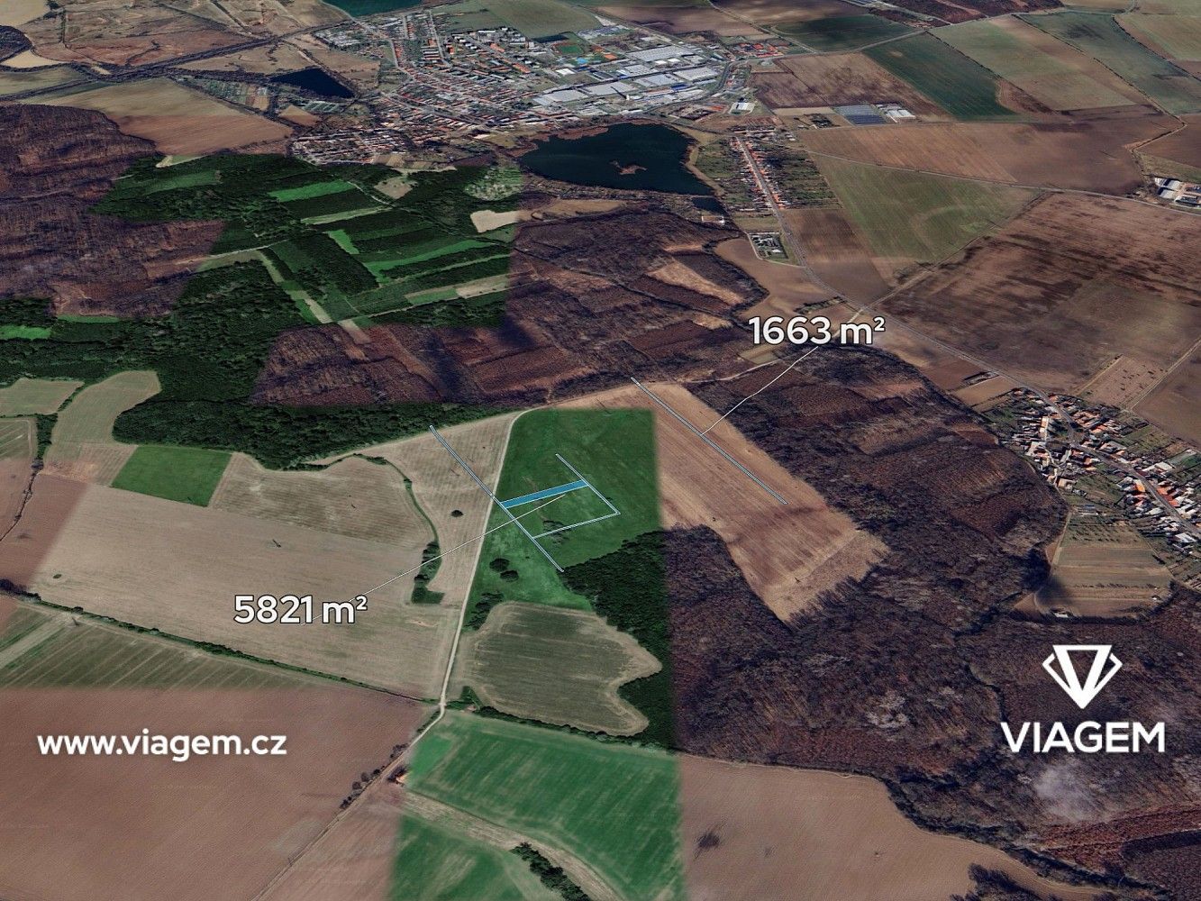 Zemědělské pozemky, Chropyně, okres Kroměříž, Zlínský kraj