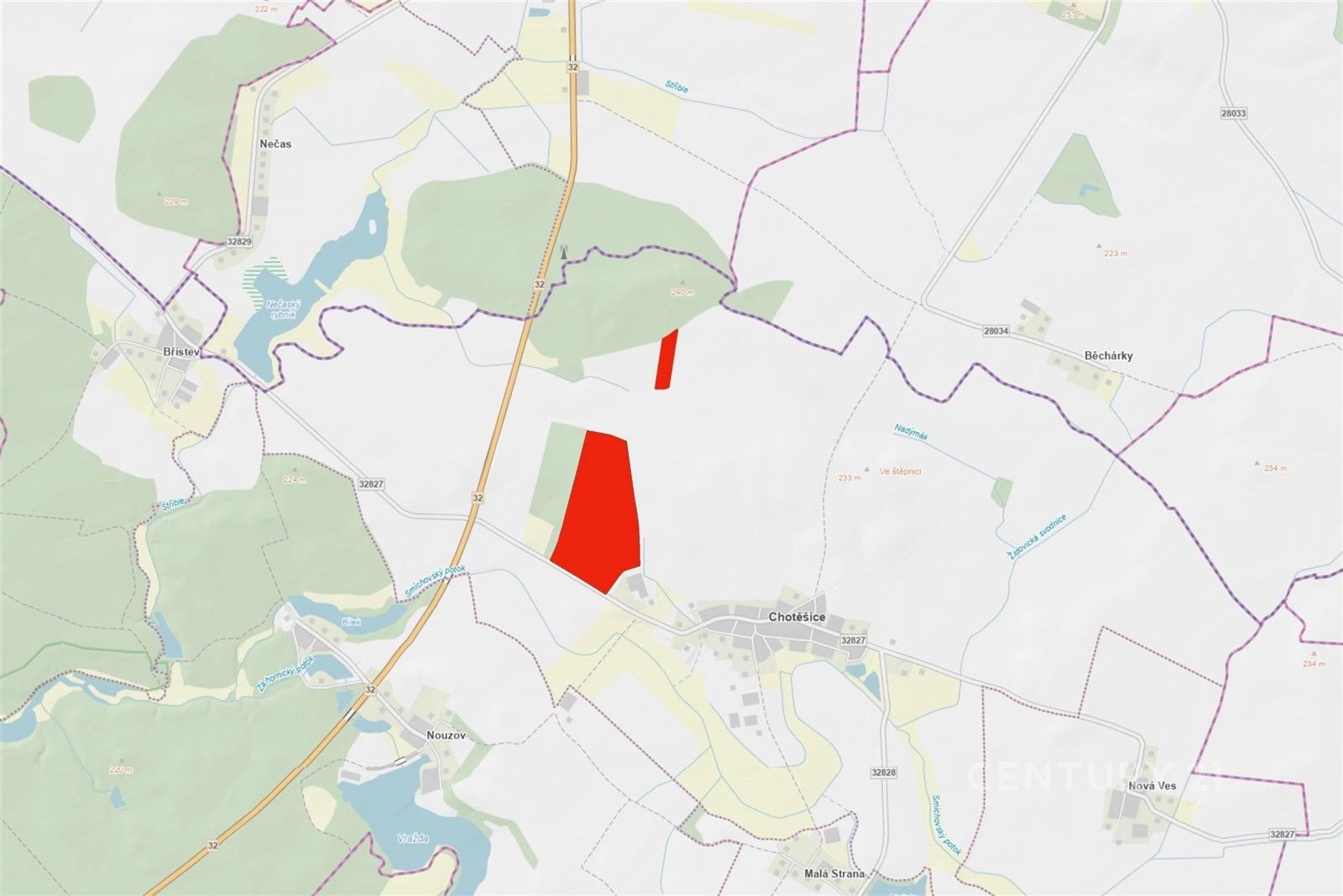 Prodej zemědělský pozemek - Chotěšice