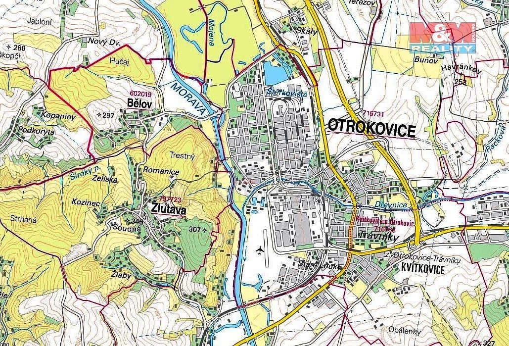 Prodej louka - Žlutava, okres Zlín, Zlínský kraj - 5