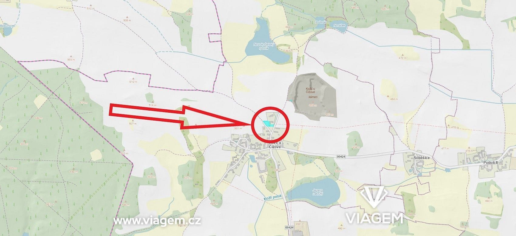 Pozemky pro bydlení, Předotice, okres Písek, Jihočeský kraj - 2