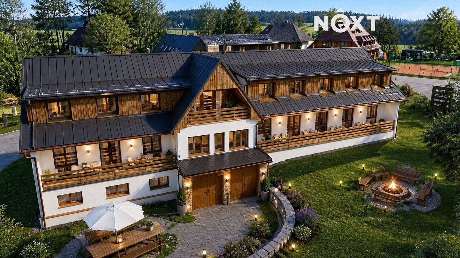 Obchodní prostory, Frymburk, okres Český Krumlov, 750 m² - 1