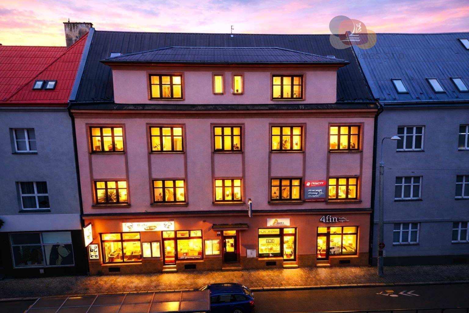 Činžovní domy, 28. října 813, Ostrava, 612 m²