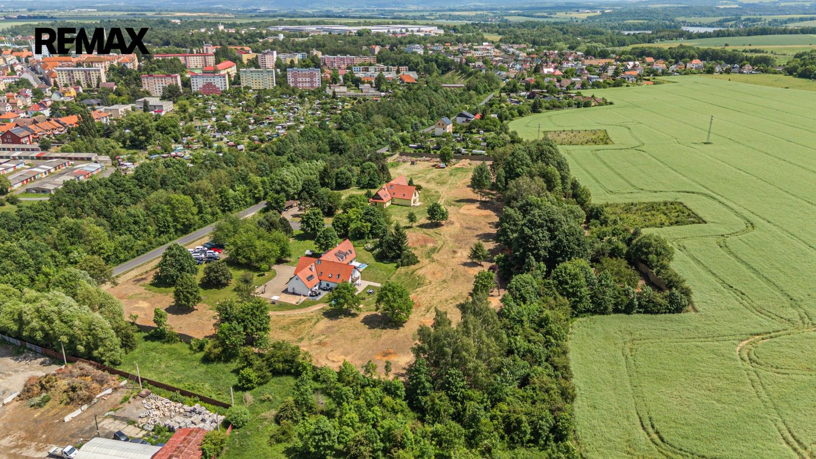 Pozemky pro bydlení, K Hájům 293, Cheb Háje, 32 000 m² - 1