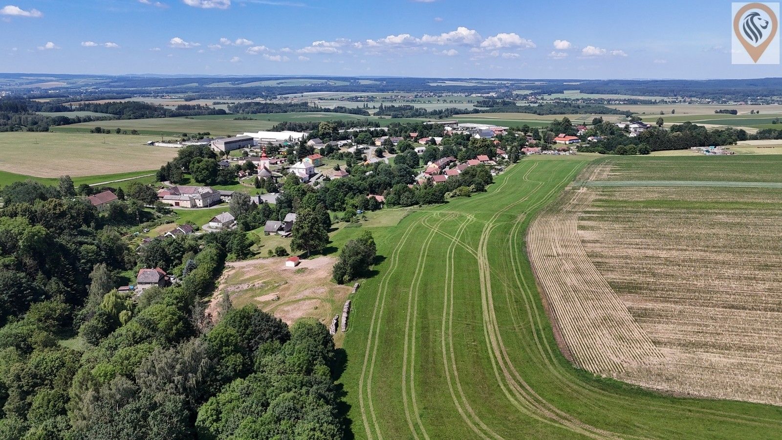 Pozemky pro bydlení, Dětřichov, 6 057 m²