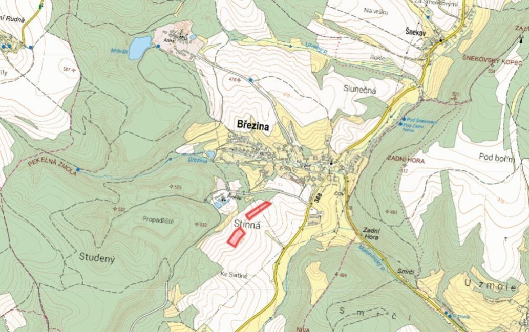 Zemědělské pozemky, Březina - 2