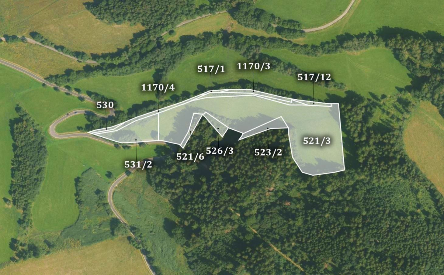 Prodej zemědělský pozemek - Kopřivná, 26 527 m²
