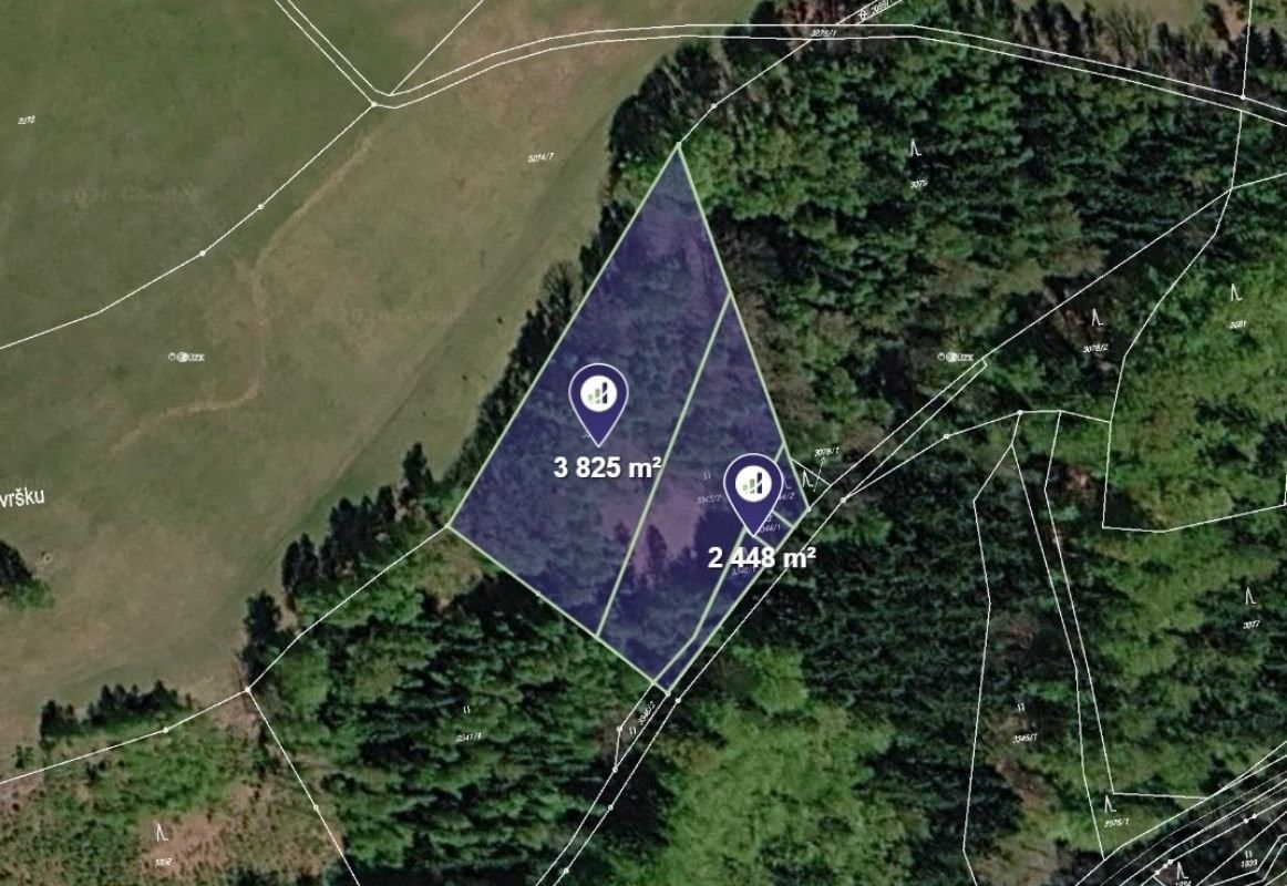 Zemědělské pozemky, Jablonec nad Jizerou, 12 355 m² - 2