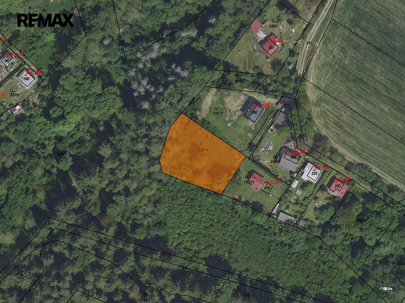 Prodej pozemek pro bydlení - Rataje nad Sázavou, okres Kutná Hora - 2