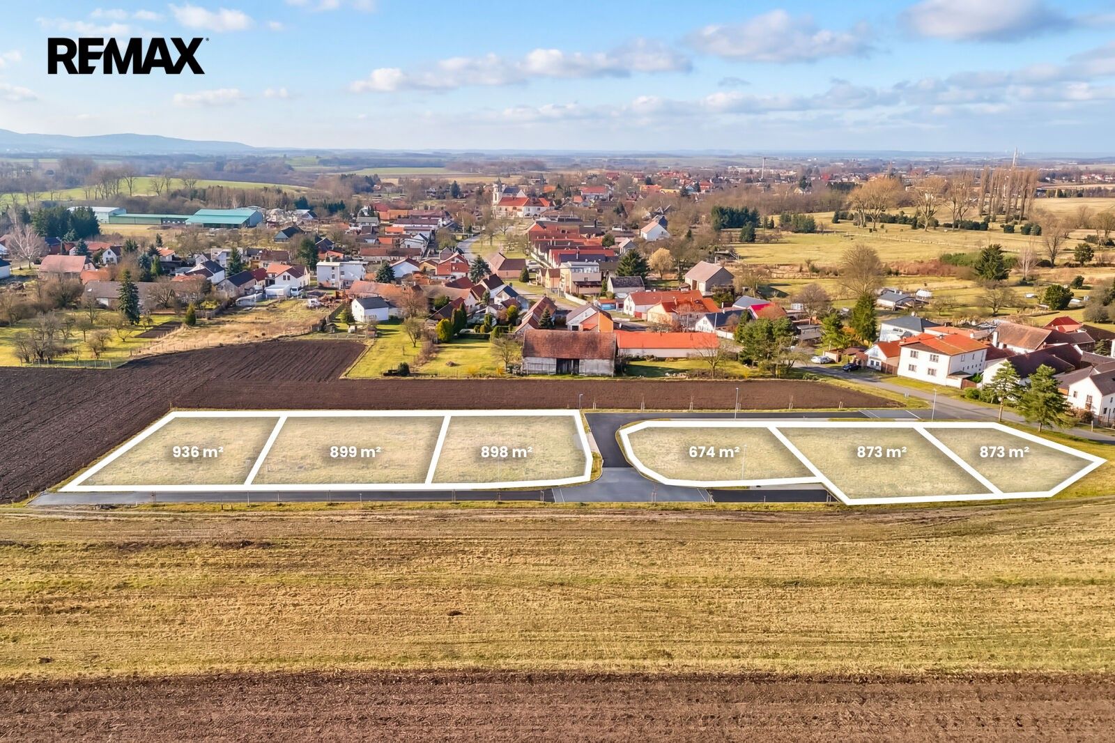 Pozemek pro bydlení, 873 m²
