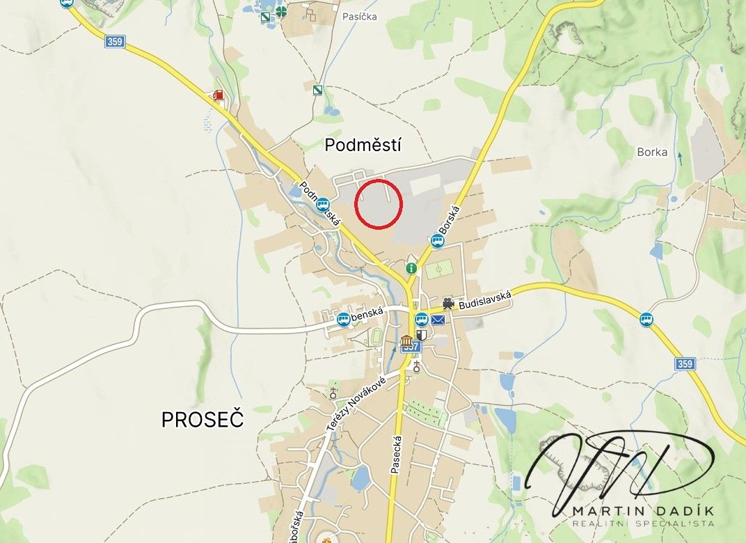 Komerční pozemek · 3 200 m² · Proseč - 3