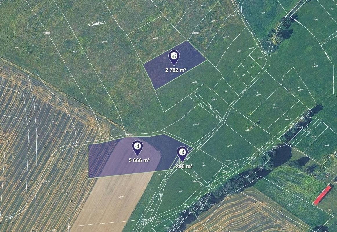 Zemědělský pozemek, 8 744 m²