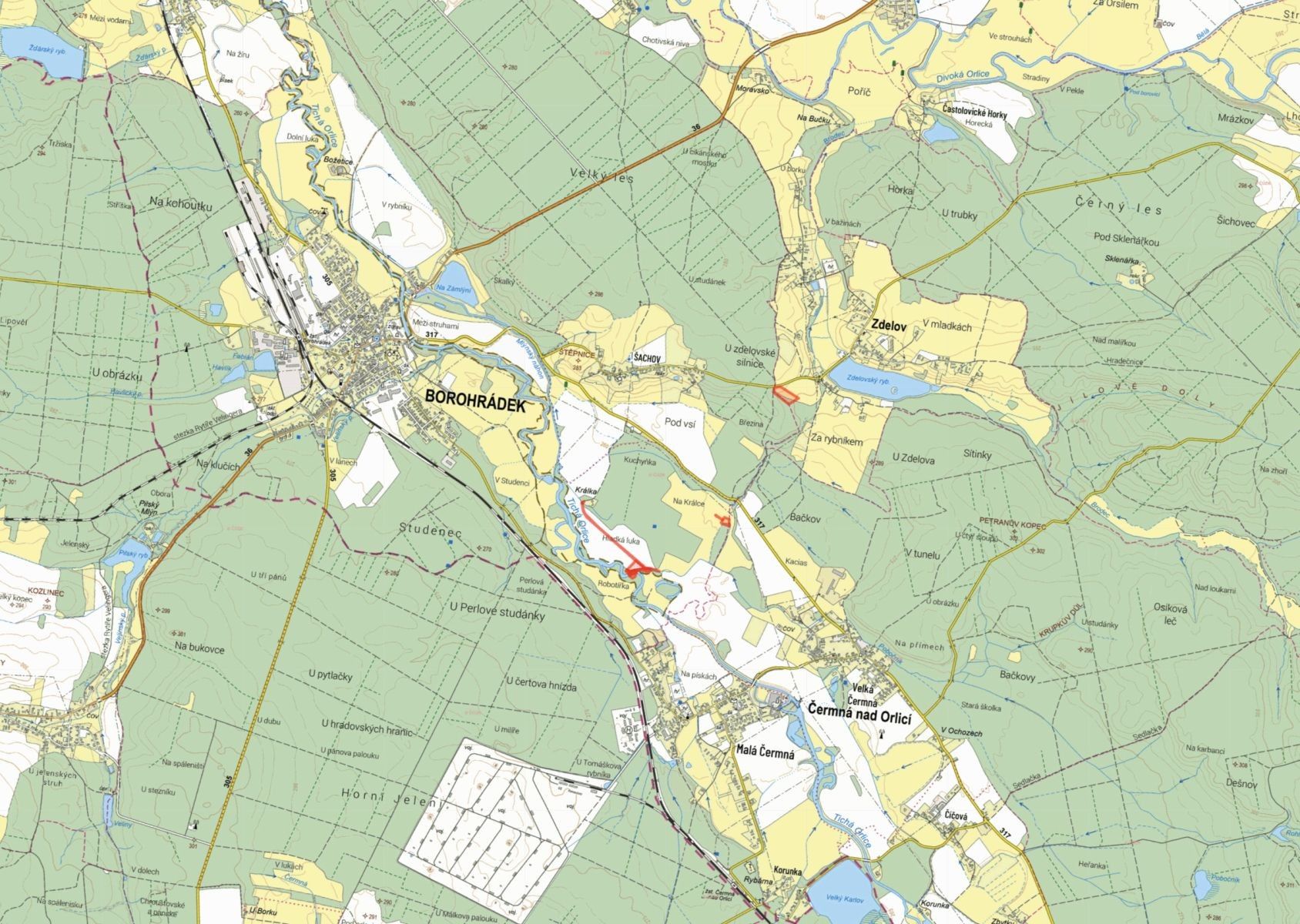 Zemědělský pozemek · Borohrádek - 3