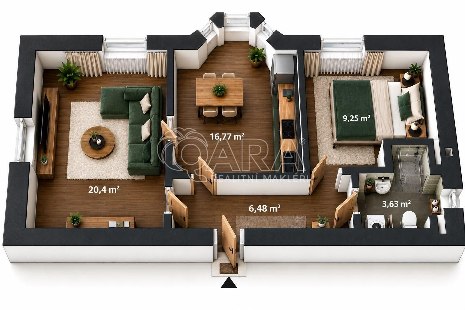 Byt 2+1 · 57 m² · Keramická, Ostrava - 3