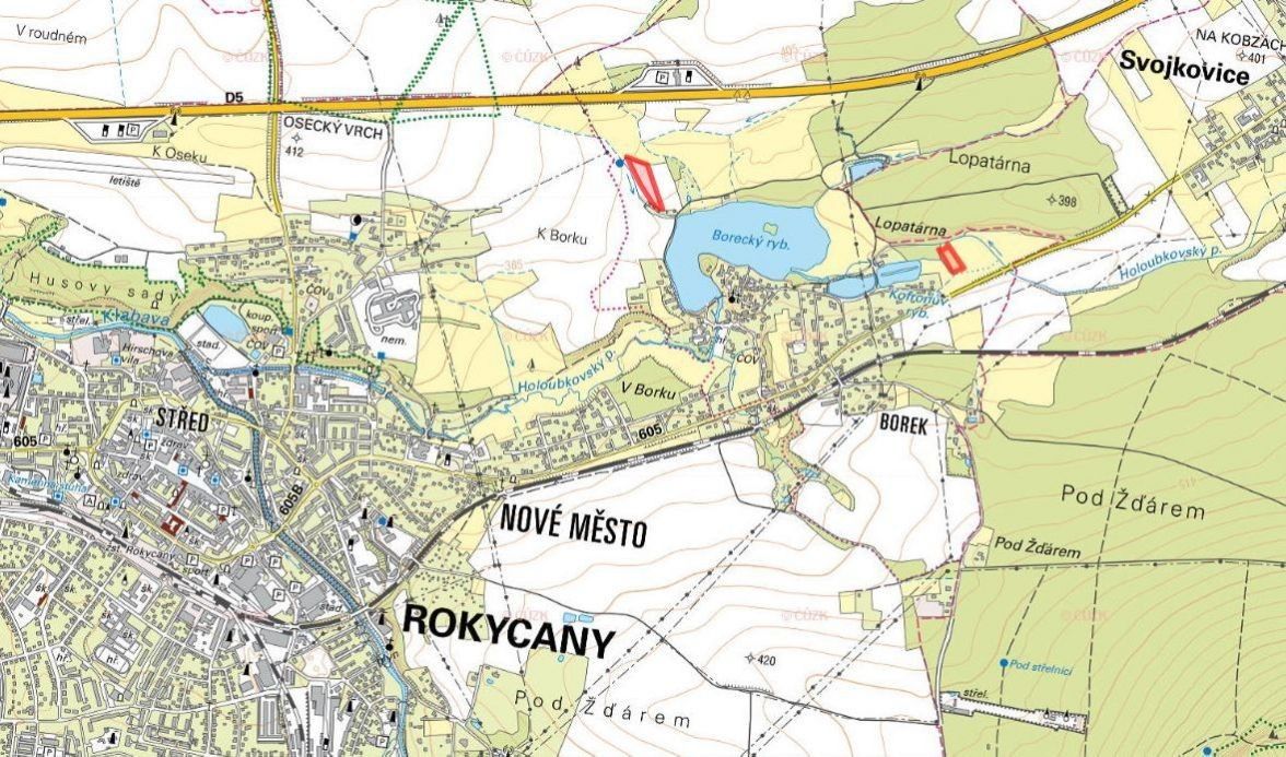 Prodej pozemek pro bydlení - Rokycany, 337 01