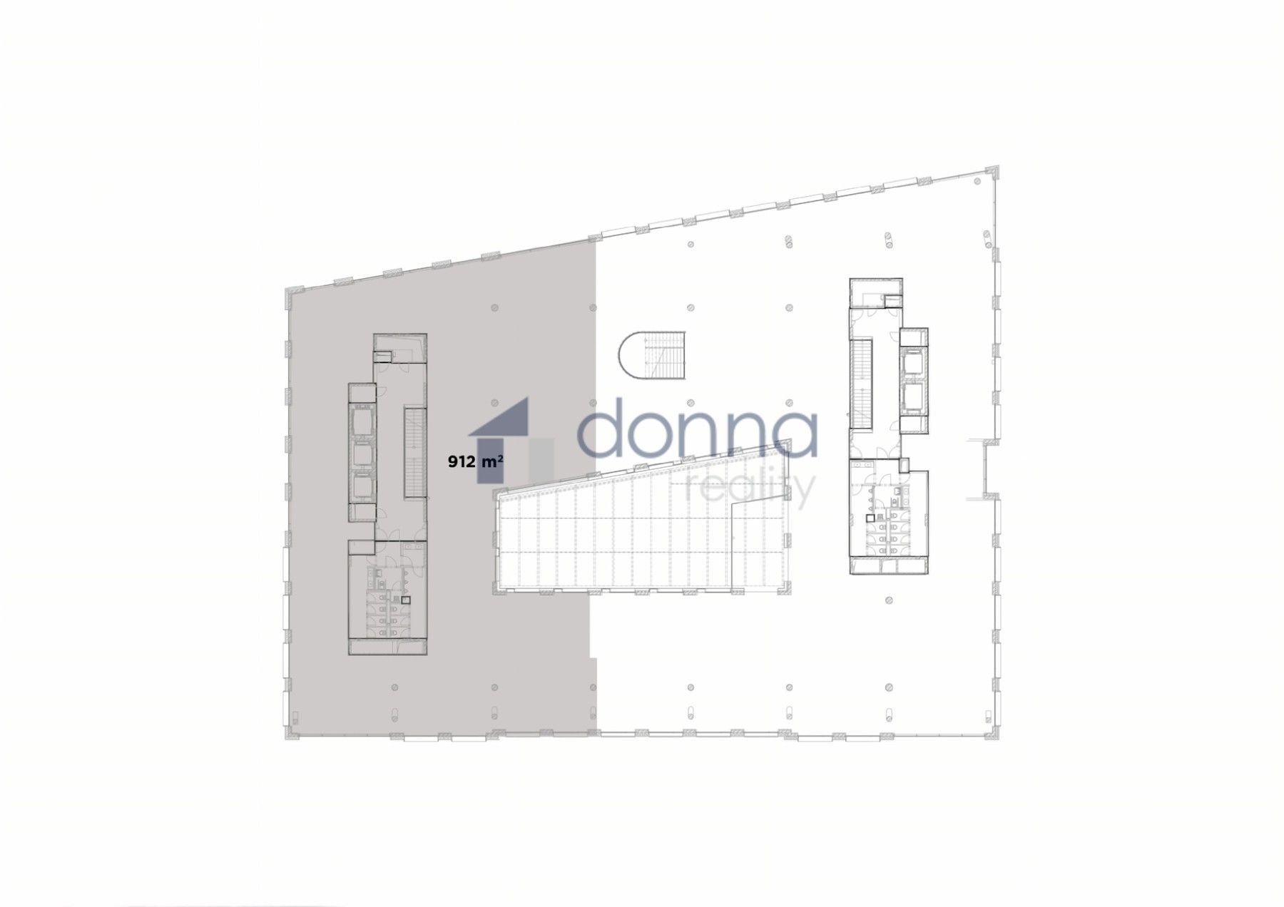 Kanceláře, Italská, Praha Vinohrady, 912 m² - 2
