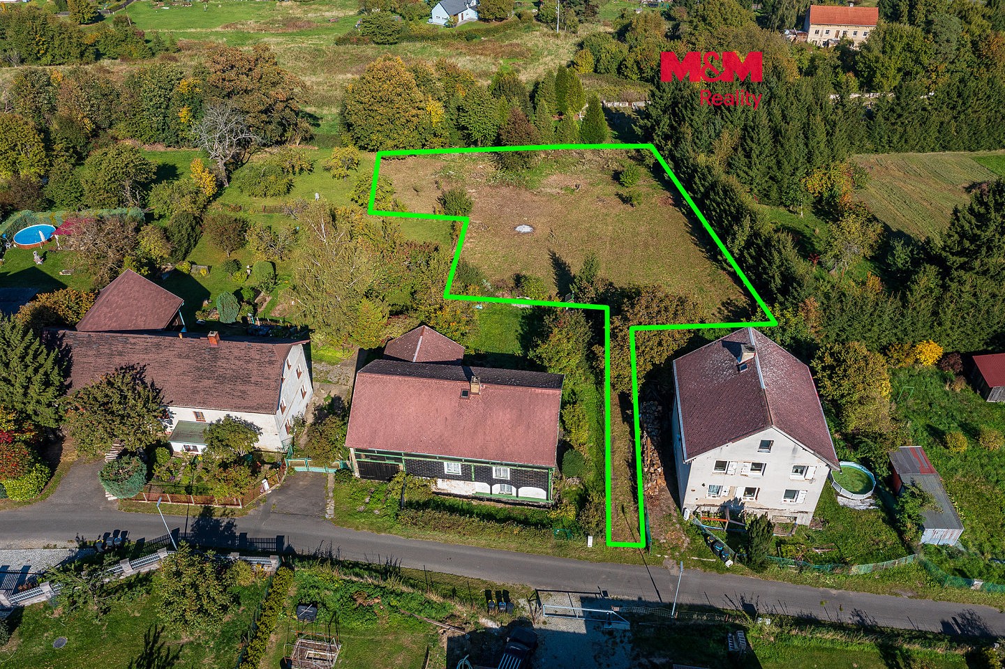 Pozemky pro bydlení, Huntířov, okres Děčín - 1