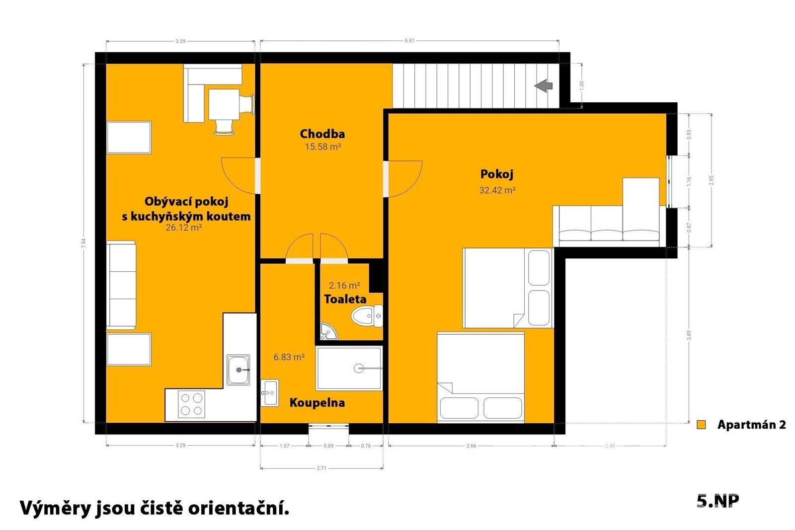 Byt · 151 m² · Lipno nad Vltavou - 3