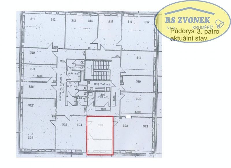 Kanceláře, Hodolanská , Olomouc Hodolany, 28 m² - 2