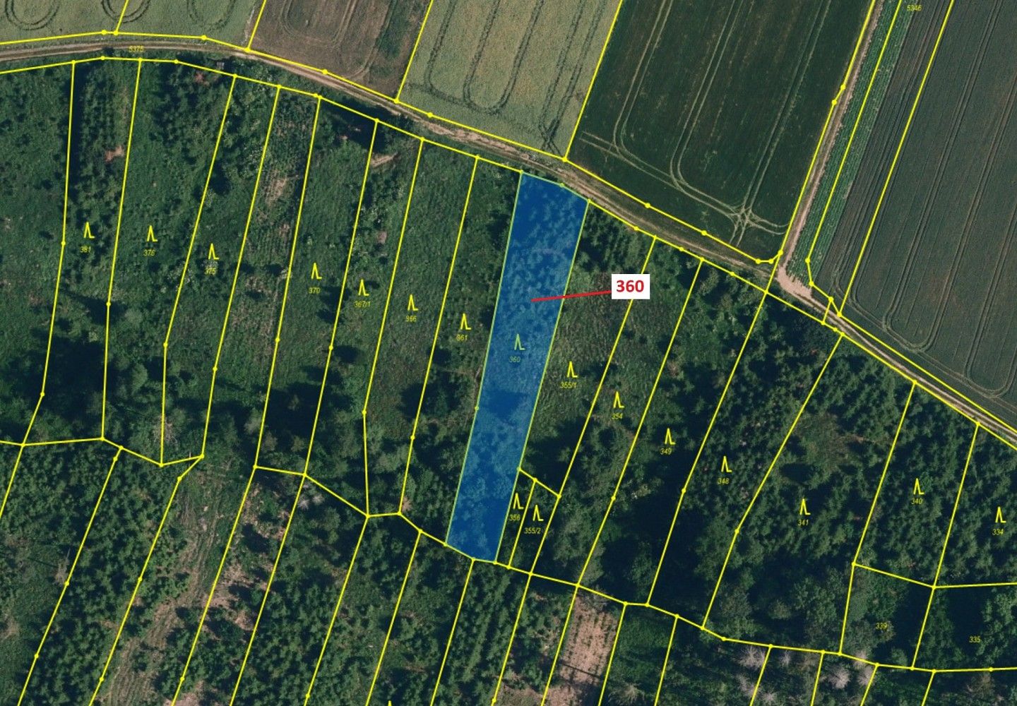 Lesy, Lomy, okres Třebíč, Kraj Vysočina - 2