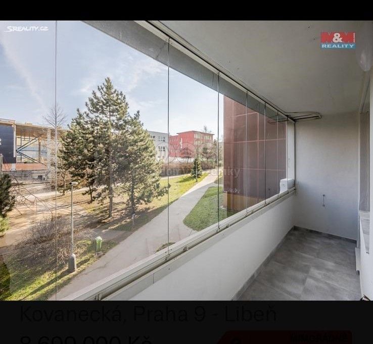 Pronájem byt 3+kk - Kovanecká, Praha - Libeň, 80 m² - 5