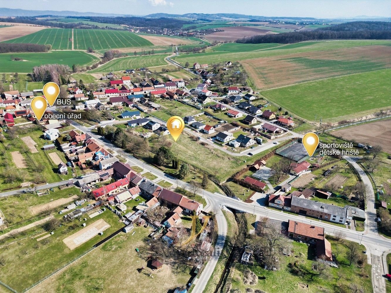 Pozemek pro bydlení · Hradčany, okres Přerov, Olomoucký kraj - 4