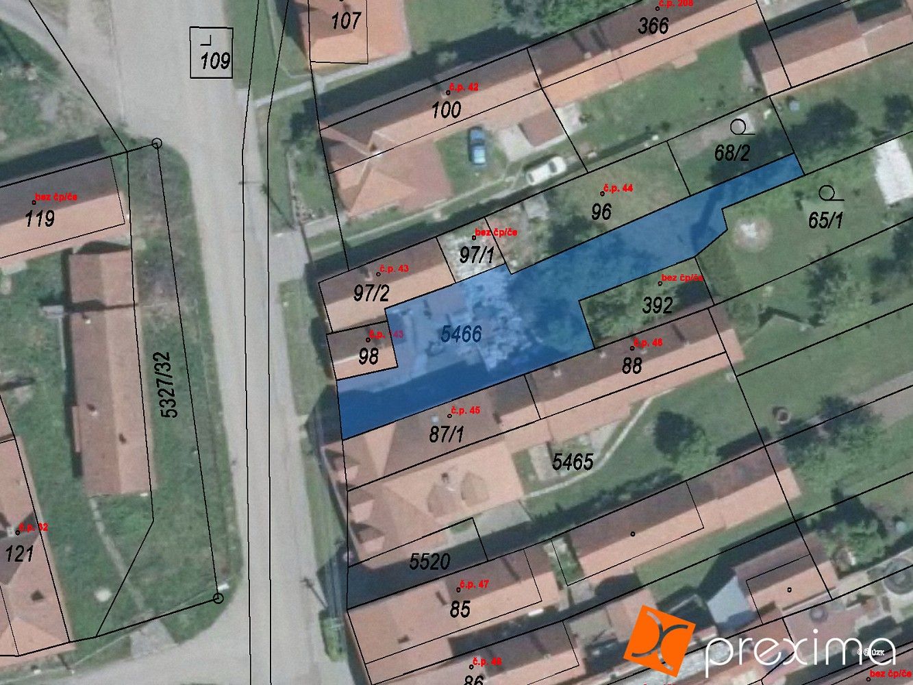 Pozemky pro bydlení, Štítná nad Vláří-Popov, okres Zlín - 1