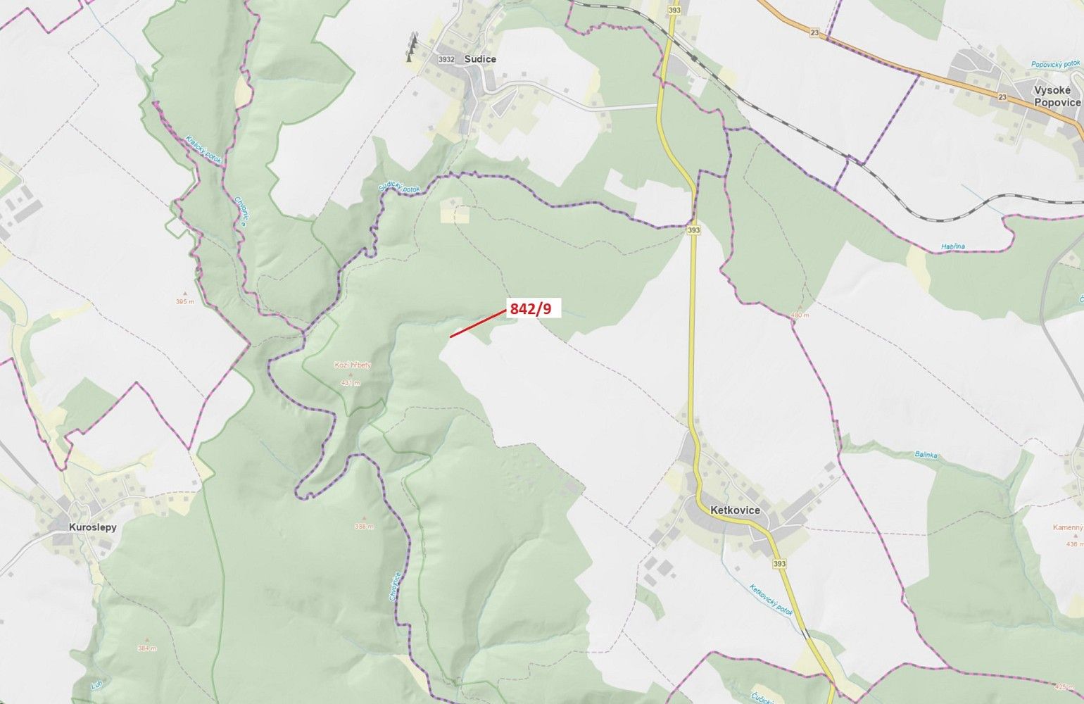 Les, 67 m²