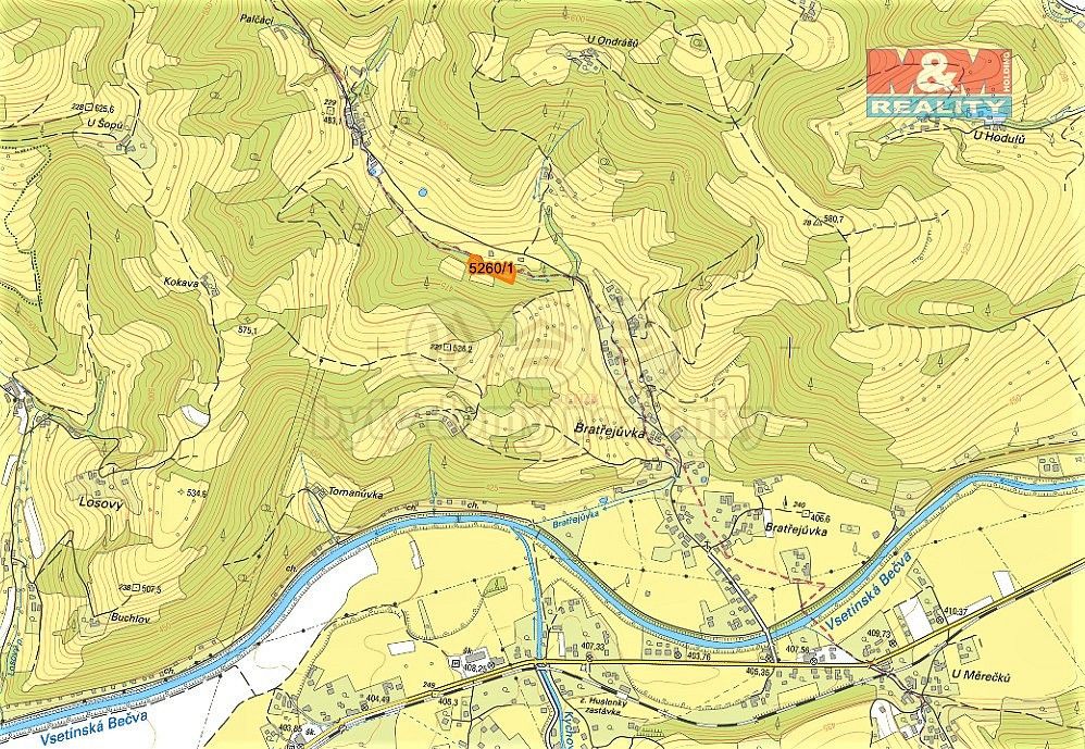 Prodej les - Huslenky, okres Vsetín, Zlínský kraj - 5