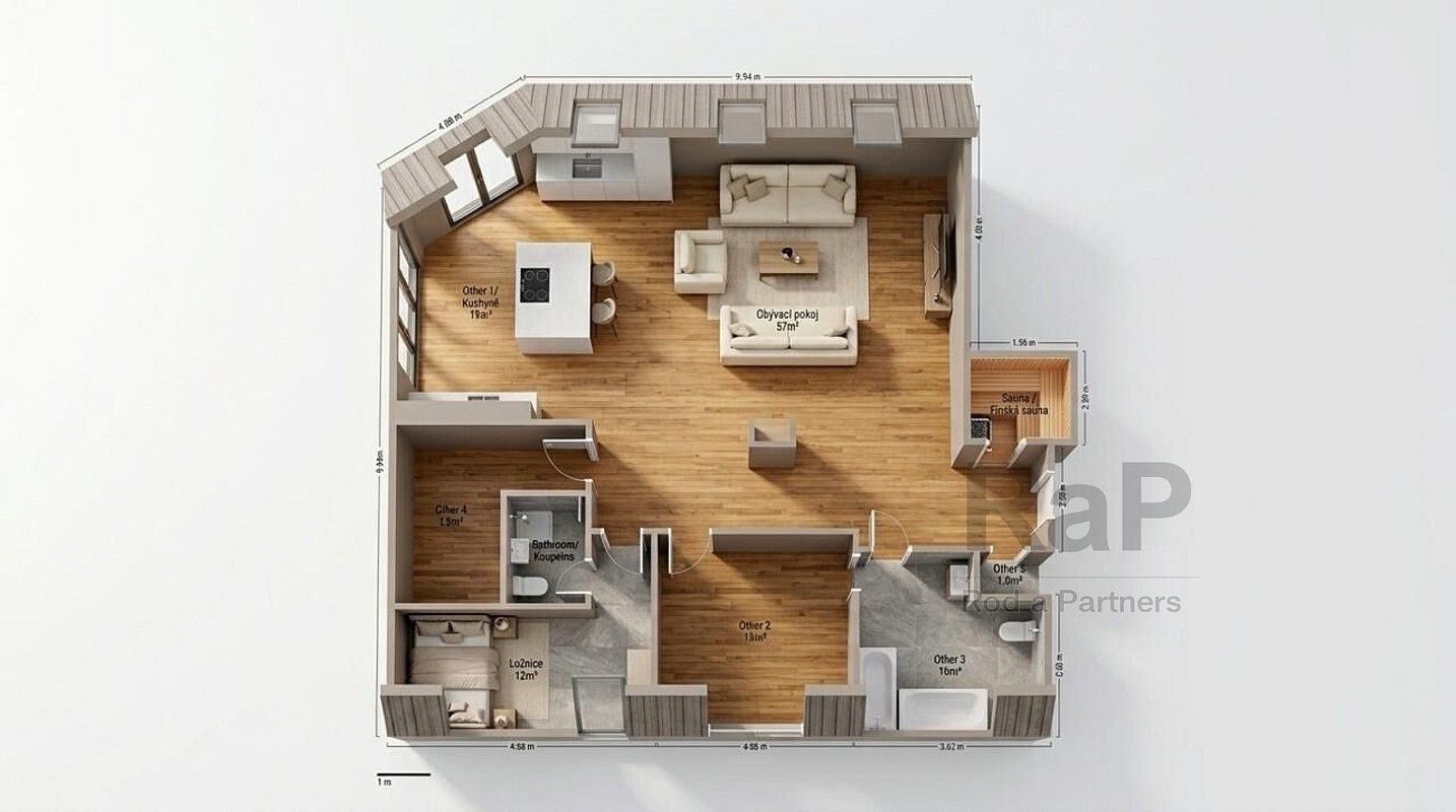 Byt 4+kk · 129 m² · Podhorská, Jablonec nad Nisou - Jablonecké Paseky - 2