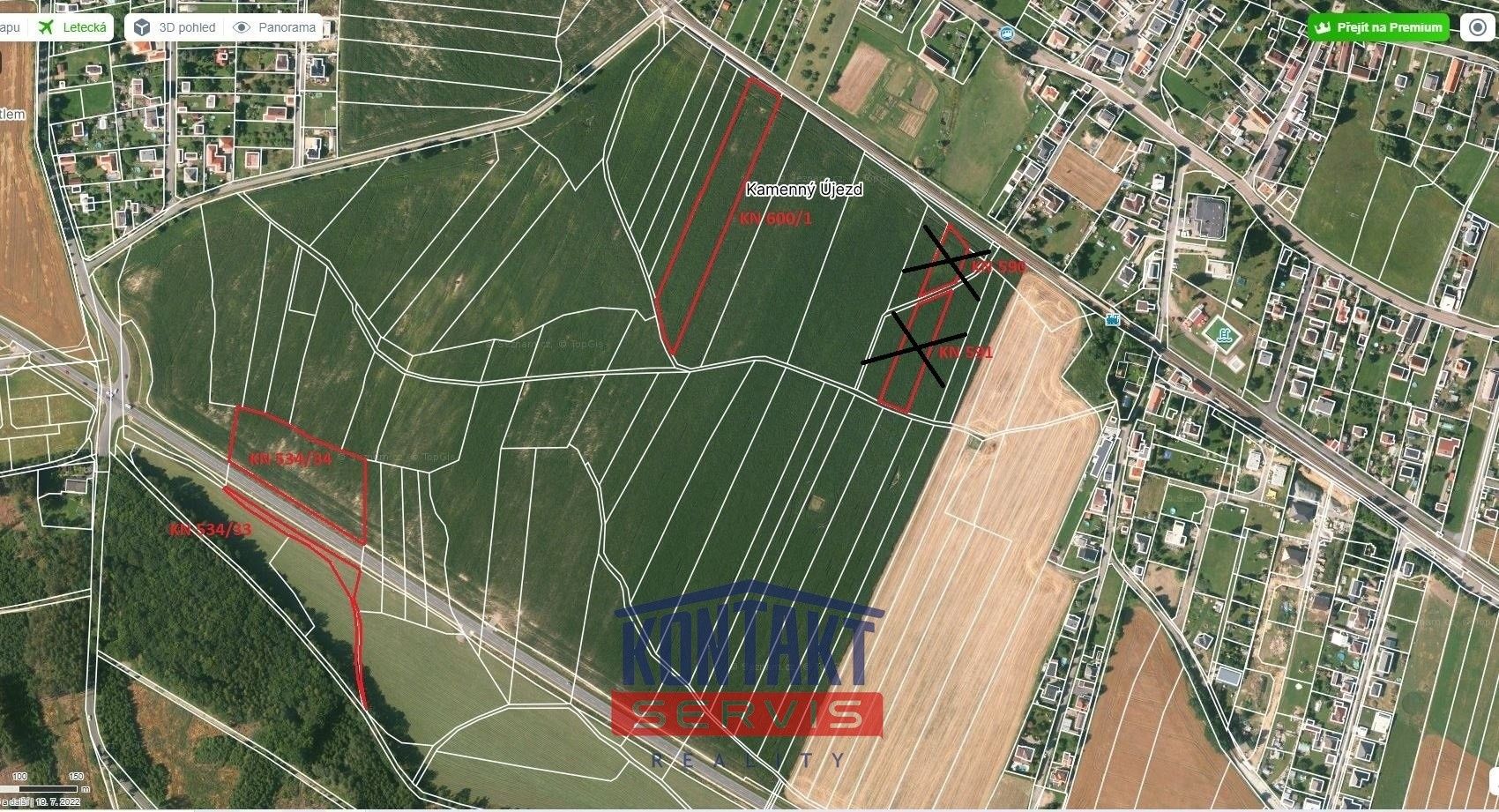 Prodej zemědělský pozemek - Rokycany