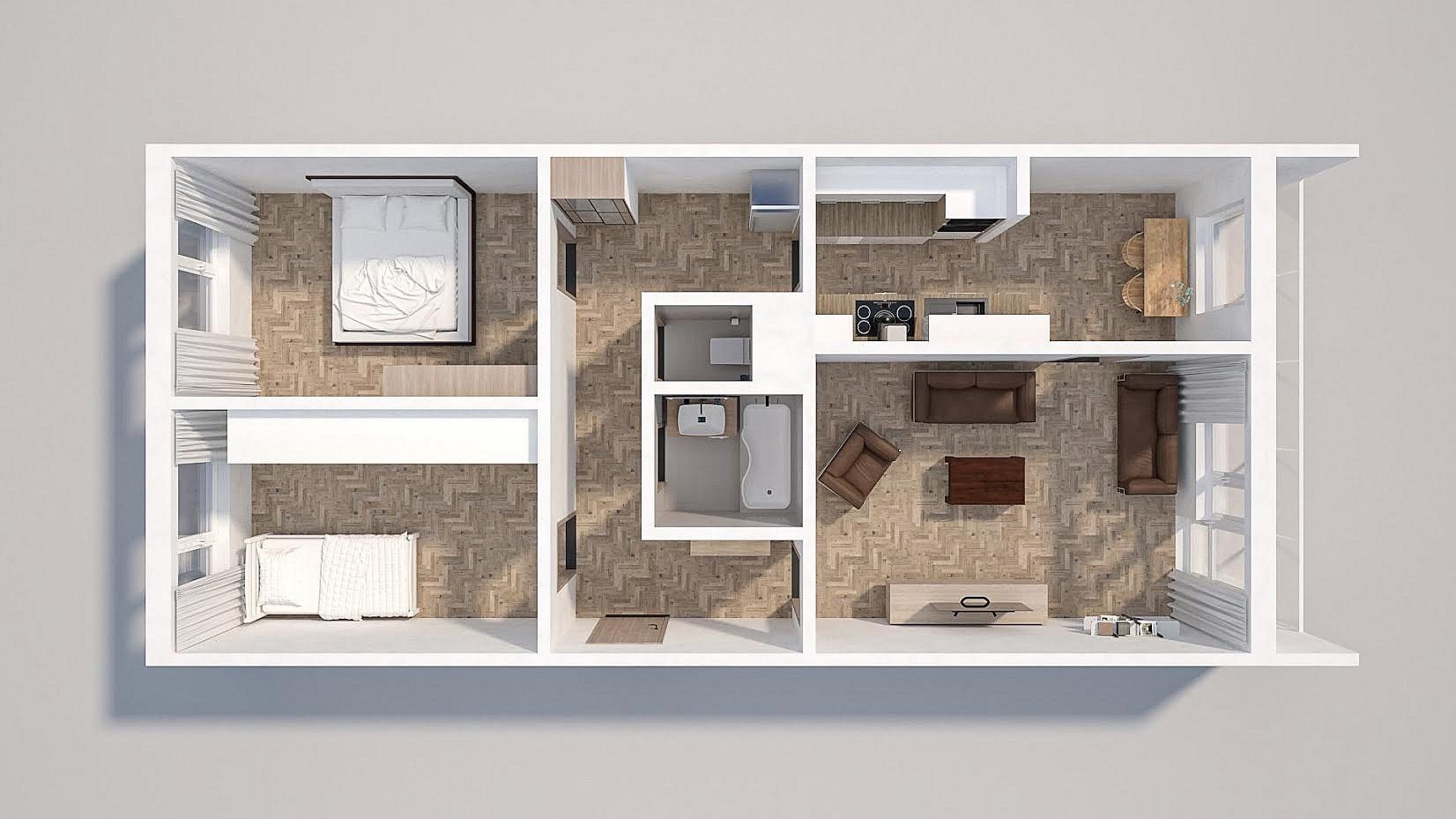 Byt 3+1 · 80 m² · Praha - Stodůlky, okres Praha 13, Hlavní město Praha - 3