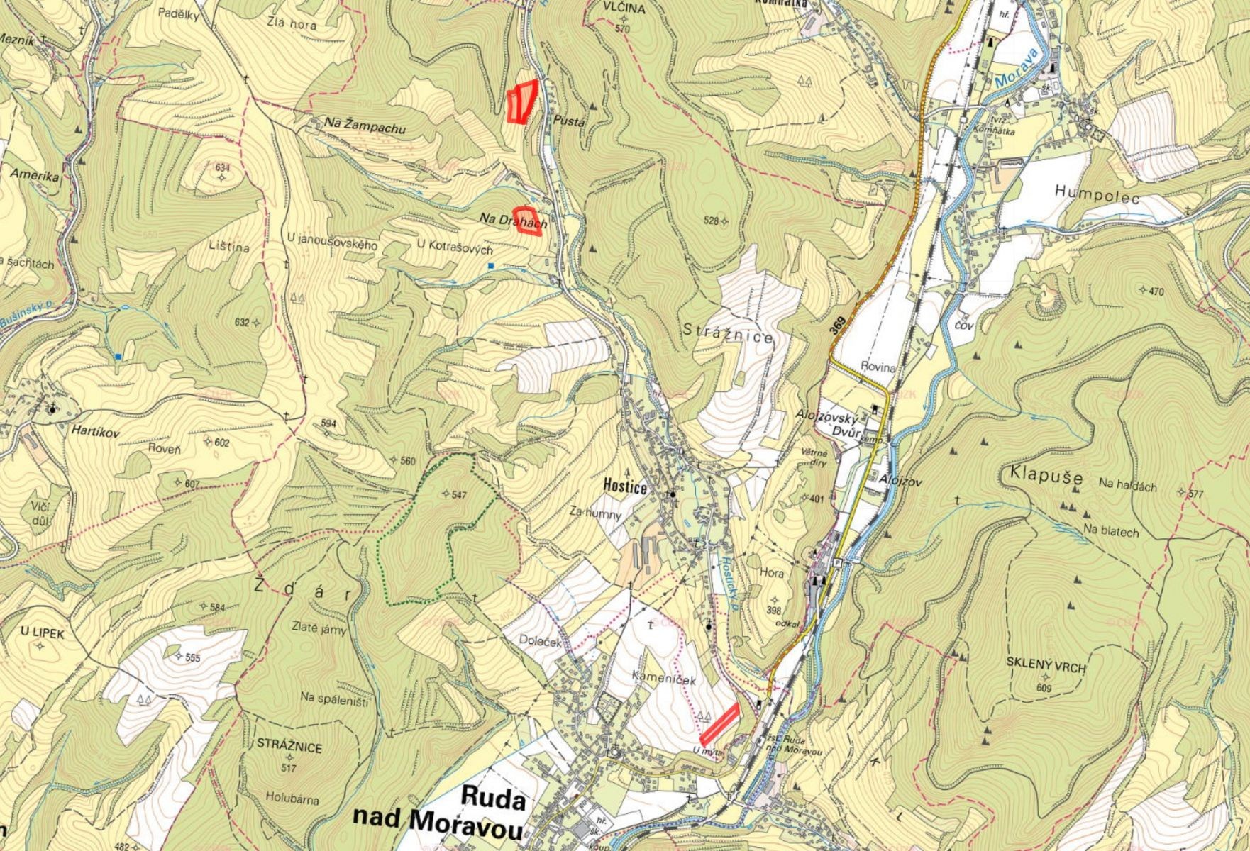Zemědělský pozemek · Ruda nad Moravou Hostice - 3